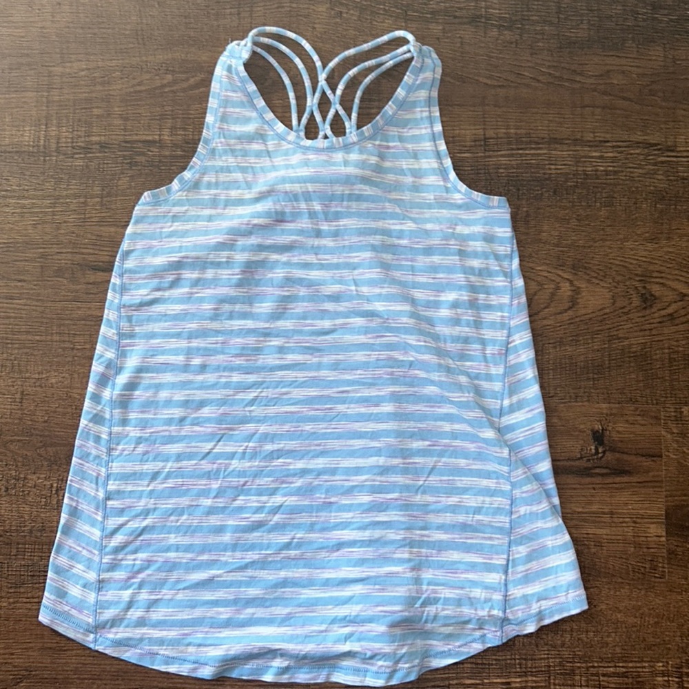 Ivivva size 12 blue tank top